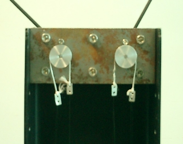 Front View Showing Pulleys
